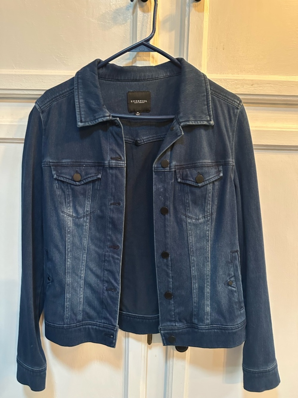 Liverpool Jeans Company Blue Denim Jean Jacket size M